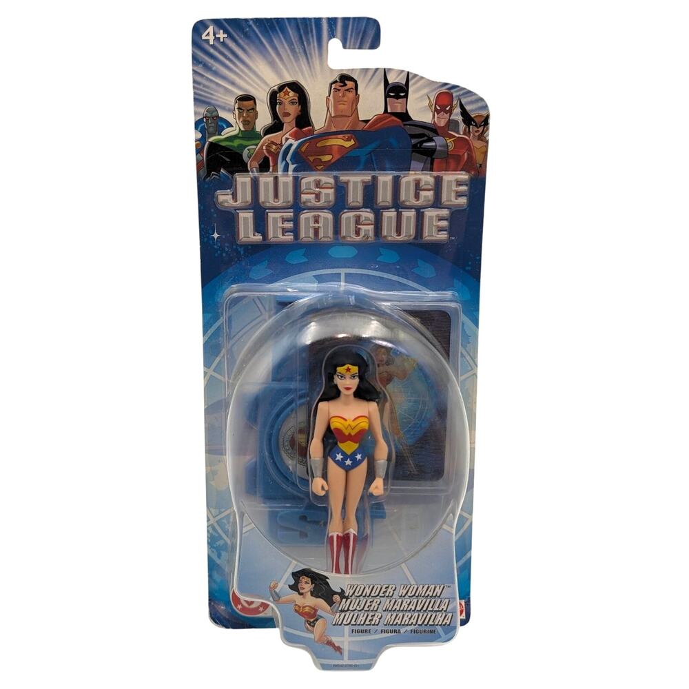 Justice League Wonder Woman Action Figure Mattel DC Comics Cartoon Network New